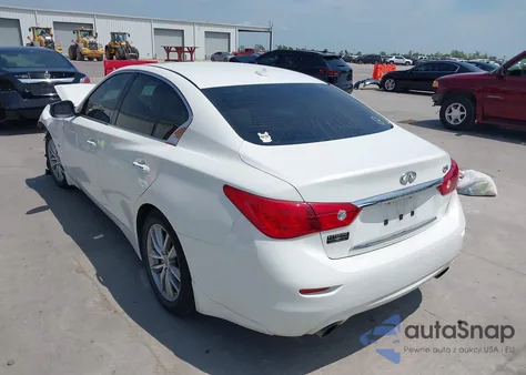 2014 Infiniti Q50 Premium из США, поврежденный, VIN JN1BV7AP8EM691683